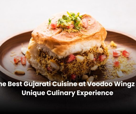 Vibrant Gujarati dishes served at Voodoo Wingz KWC showcasing the unique fusion of flavors and culinary traditions.